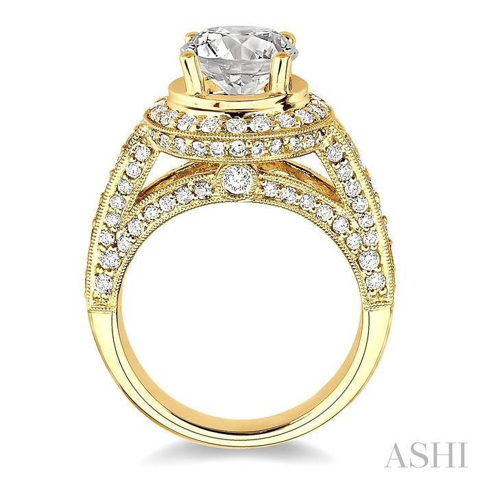 Semi-Mount Diamond Engagement Ring