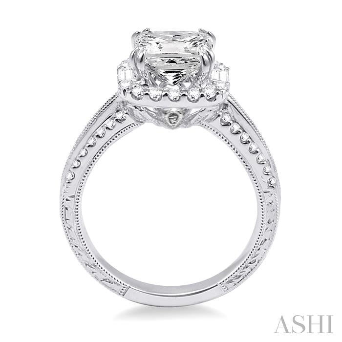 Semi-Mount Diamond Engagement Ring