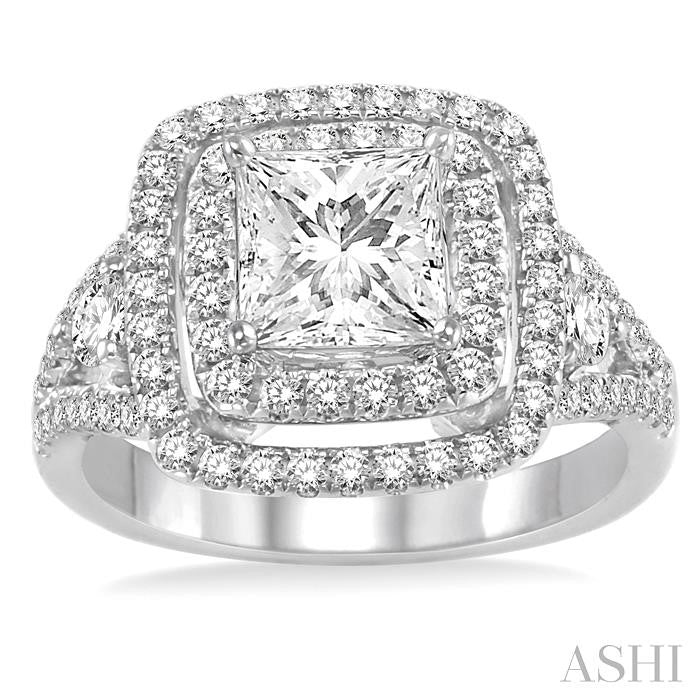 Semi-Mount Diamond Engagement Ring