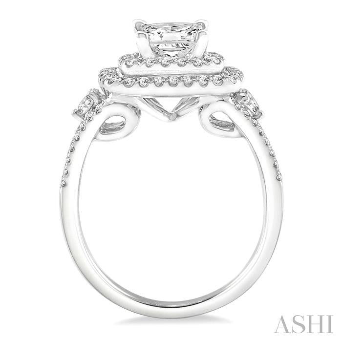 Semi-Mount Diamond Engagement Ring