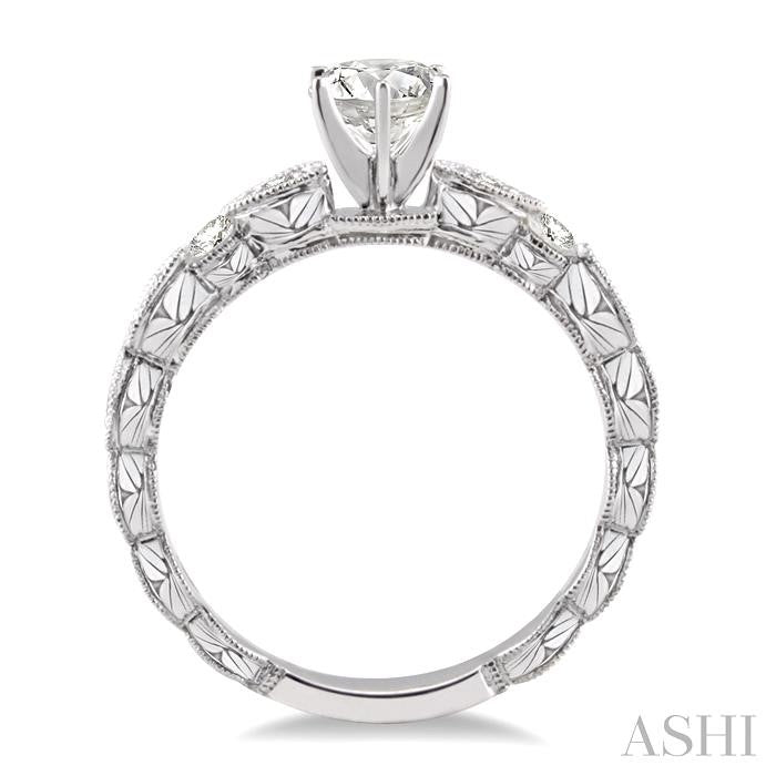 Semi-Mount Diamond Engagement Ring