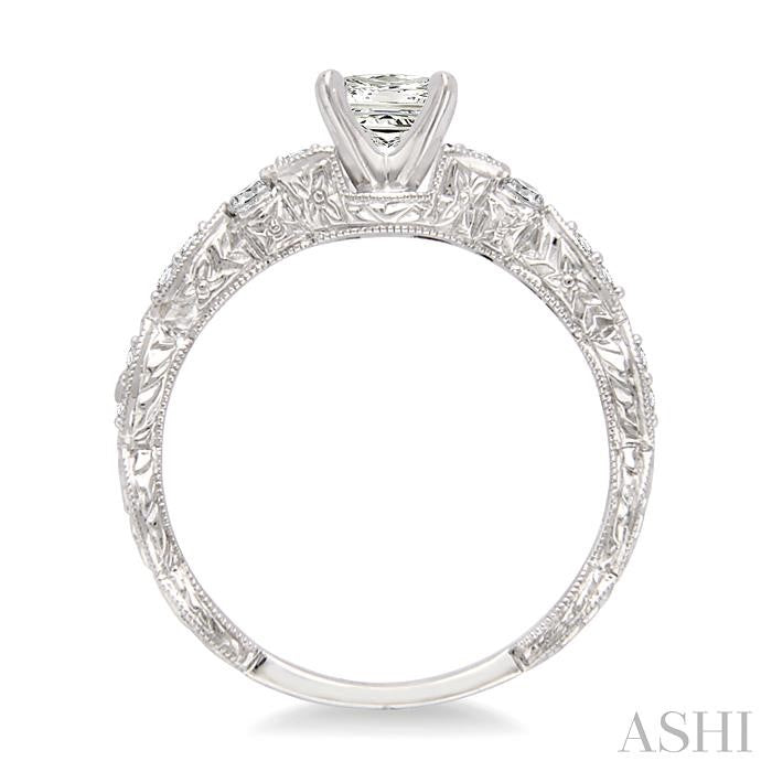 Semi-Mount Diamond Engagement Ring