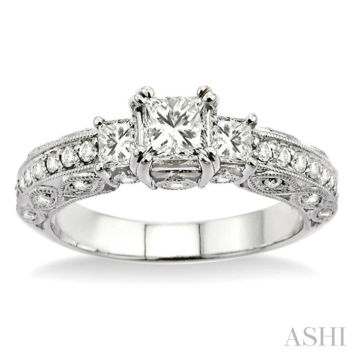 Past Present & Future Diamond Engagement Ring