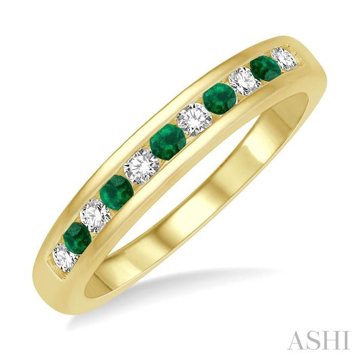 Gemstone & Diamond Band