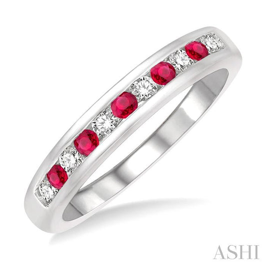 Gemstone & Diamond Band