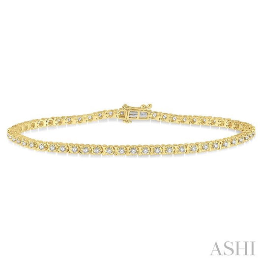  Illusion Diamond Bracelet