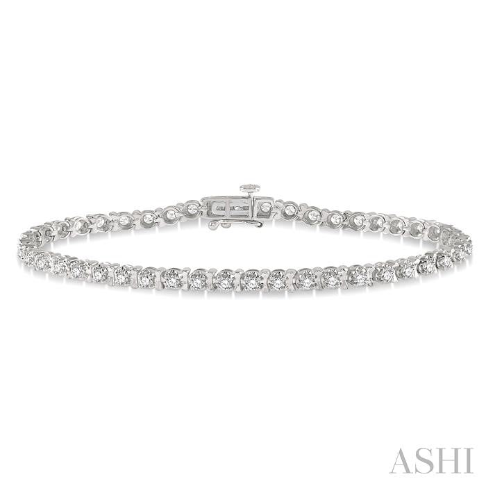  Illusion Diamond Bracelet