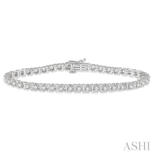  Illusion Diamond Bracelet