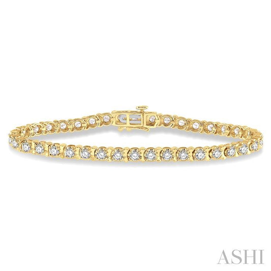  Illusion Diamond Bracelet