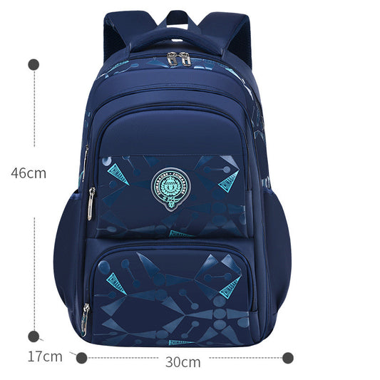 1-3-6 grade refrigerator-style casual backpack for elementary school students