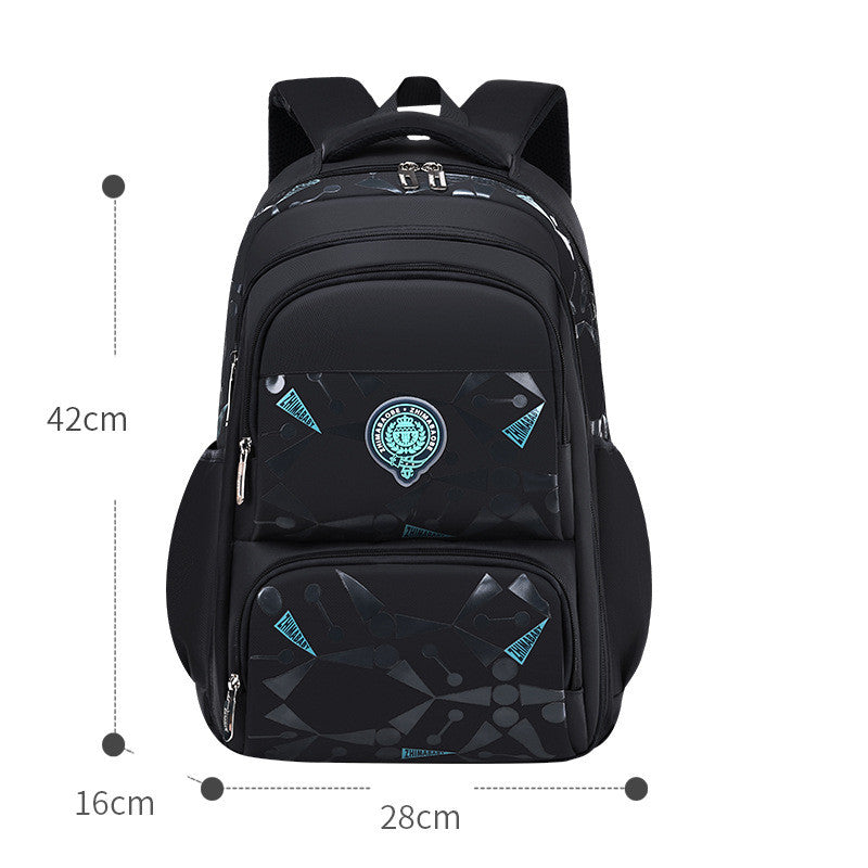 1-3-6 grade refrigerator-style casual backpack for elementary school students