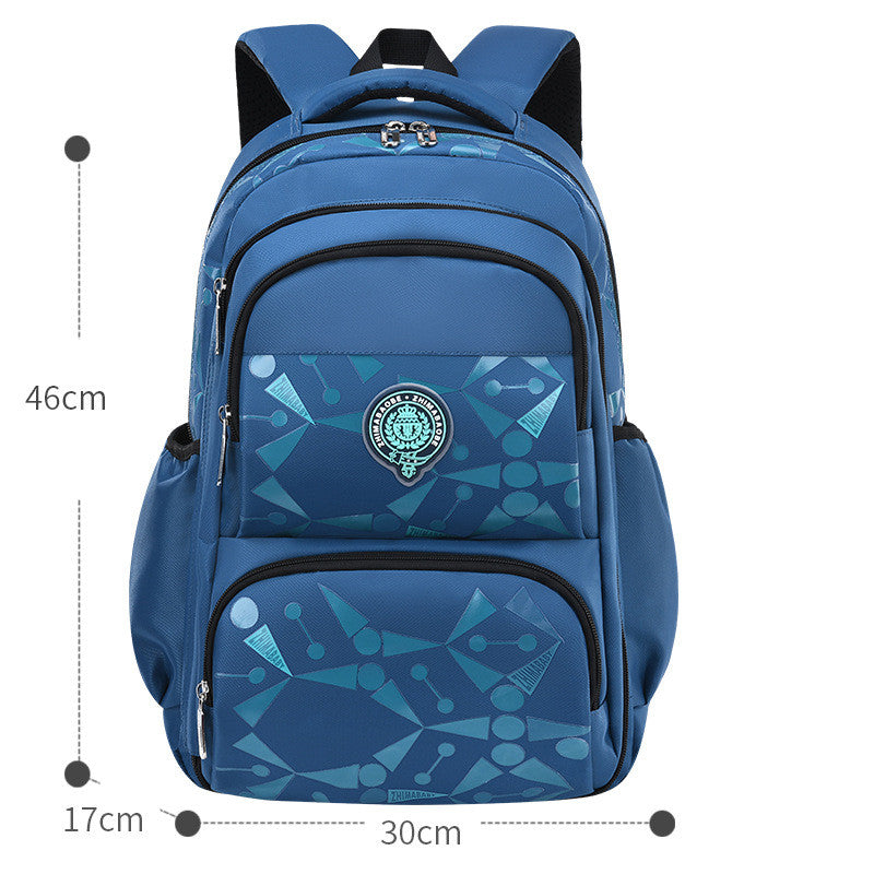 1-3-6 grade refrigerator-style casual backpack for elementary school students