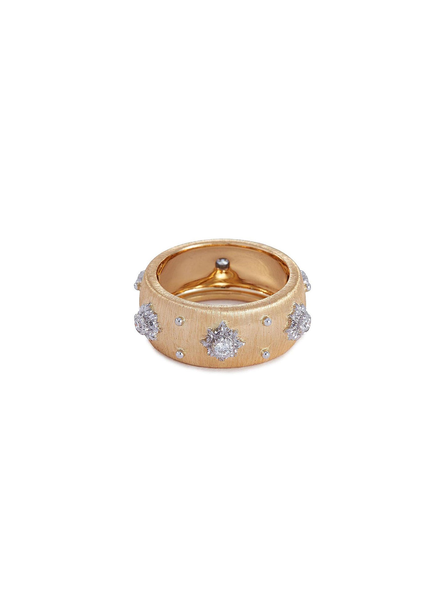 Macri Eternelle' diamond 18k yellow gold ring - Buccellati - Metallic