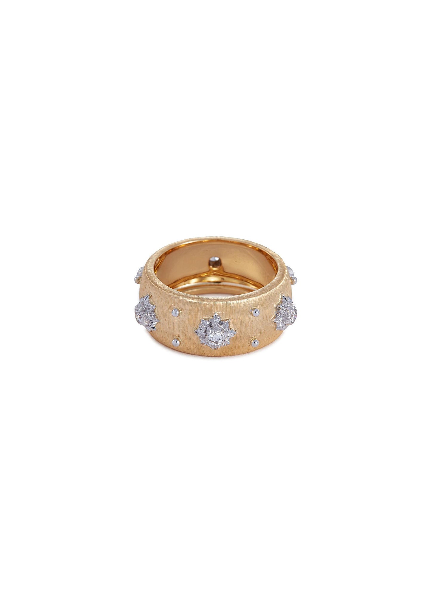 Macri Eternelle' diamond gold ring - Buccellati - Metallic