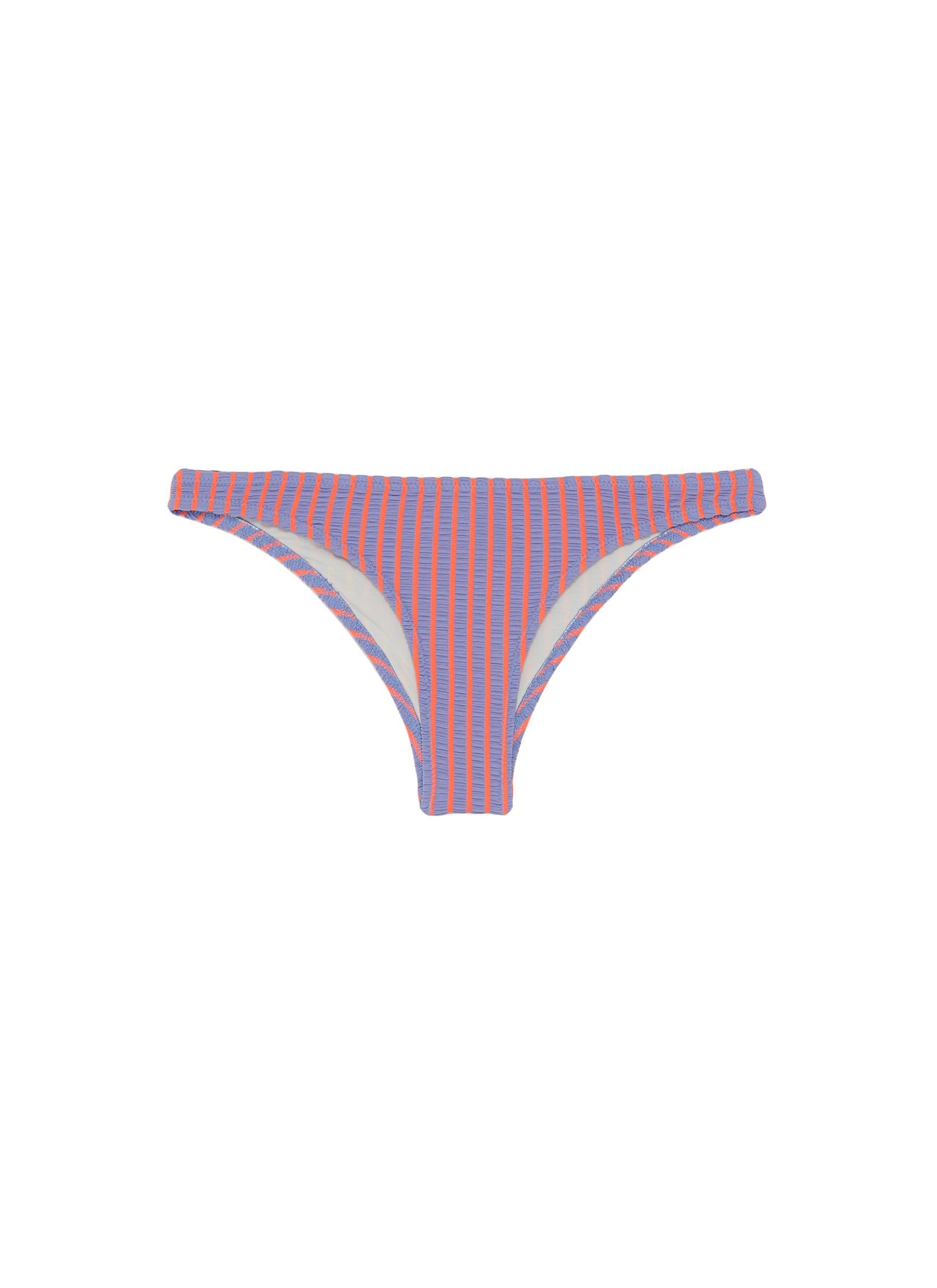 The Paloma' stripe seersucker bikini bottoms - Solid & Striped - Multi-colour