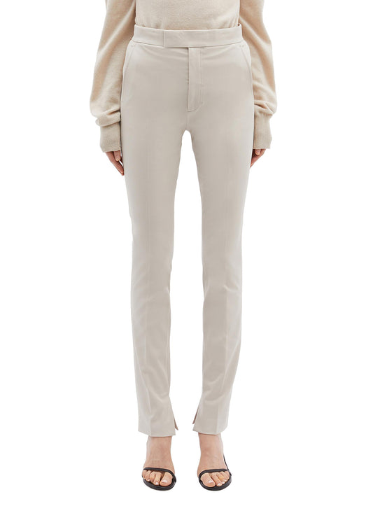 Rider' split cuff legging pants - Helmut Lang - Neutral