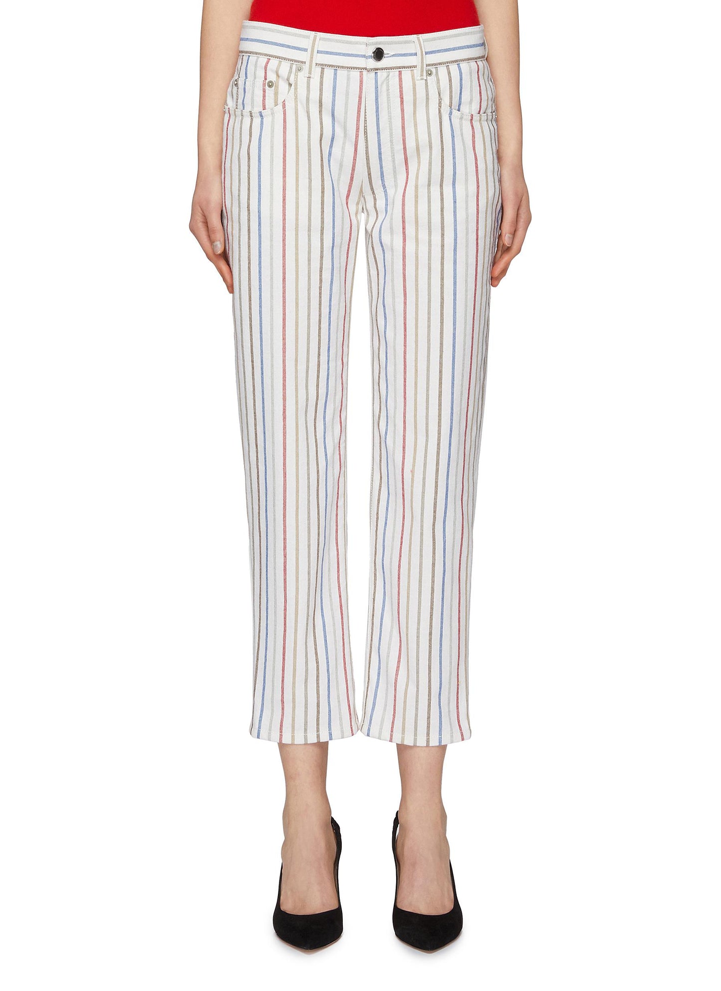 Stripe boyfriend jeans - Sonia Rykiel - Multi-colour