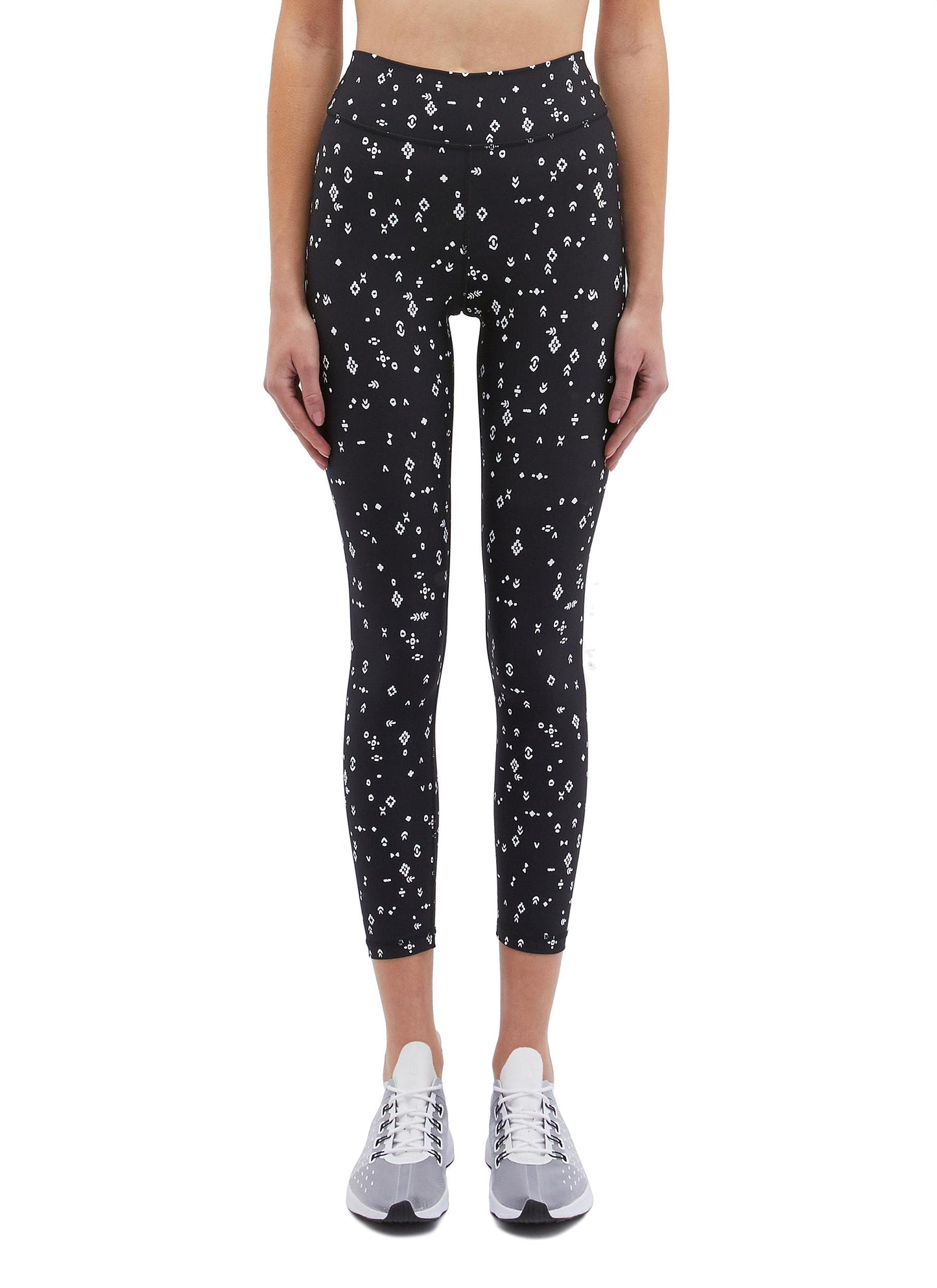 Signs Dance' print performance midi leggings - THE UPSIDE - Multi-colour