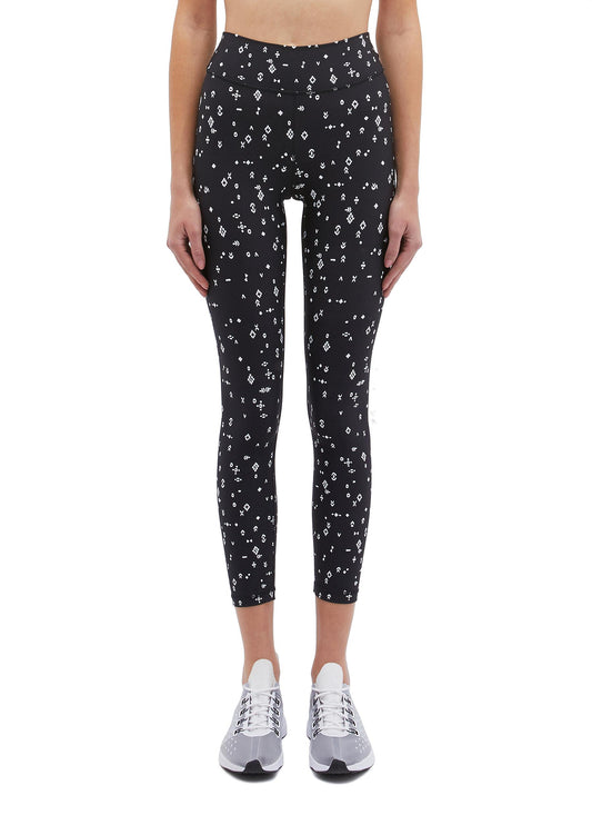 Signs Dance' print performance midi leggings - THE UPSIDE - Multi-colour