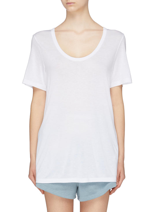 Darted back T-shirt - alexanderwang.t - White