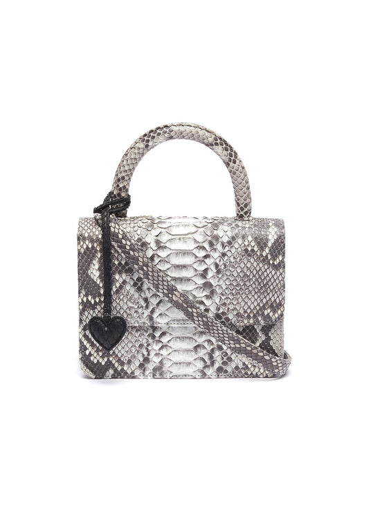 Python leather mini crossbody bag - Gelareh Mizrahi - Multi-colour