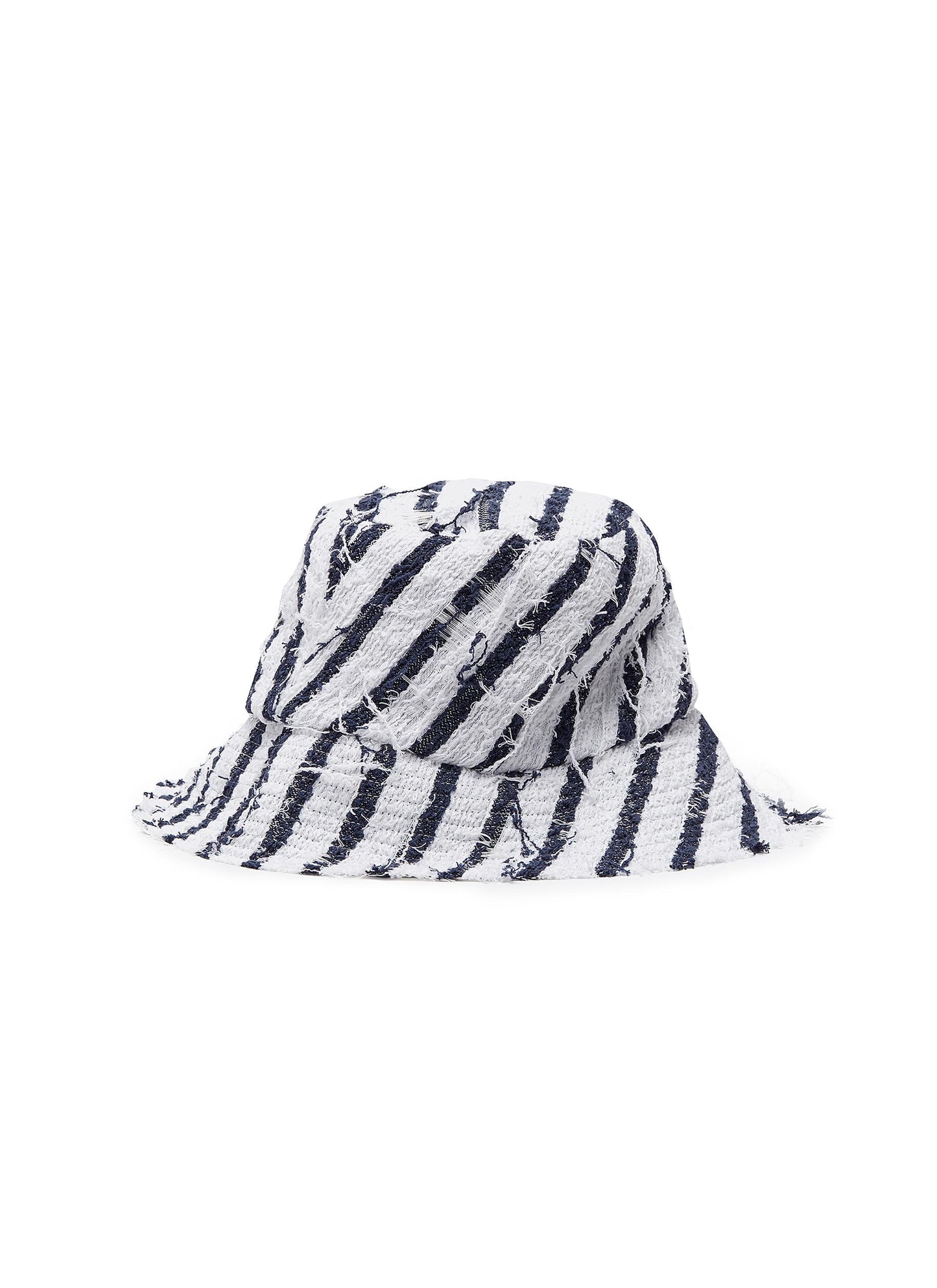 Toby' stripe tweed bucket hat - Eugenia Kim - Multi-colour