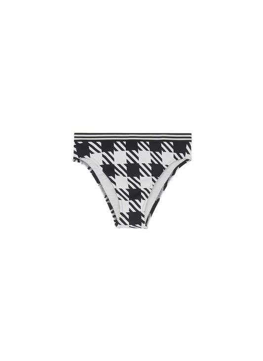 The Christie' gingham check bikini bottoms - Solid & Striped - Multi-colour