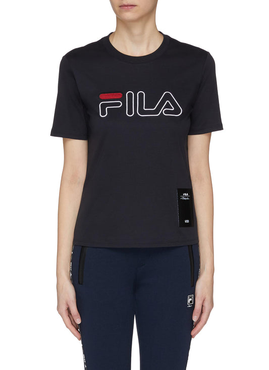 Mix logo T-shirt - FILA x 3.1 Phillip Lim - Black