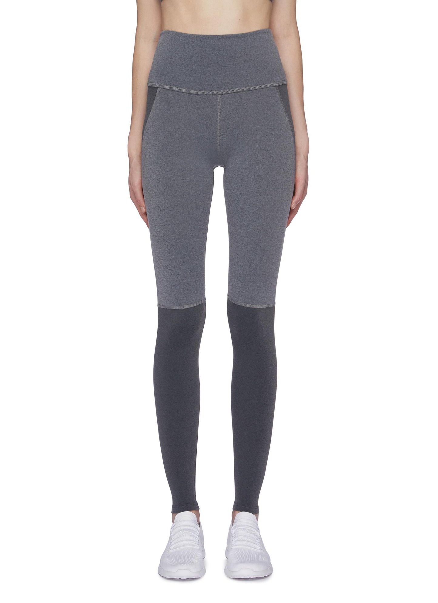 Next' colourblock performance leggings - Beyond Yoga - Grey