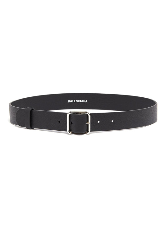 Everyday' logo print leather belt