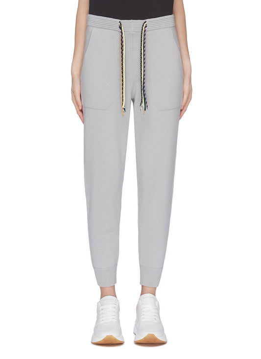 Dettaglio Corde' triple drawstring track pants