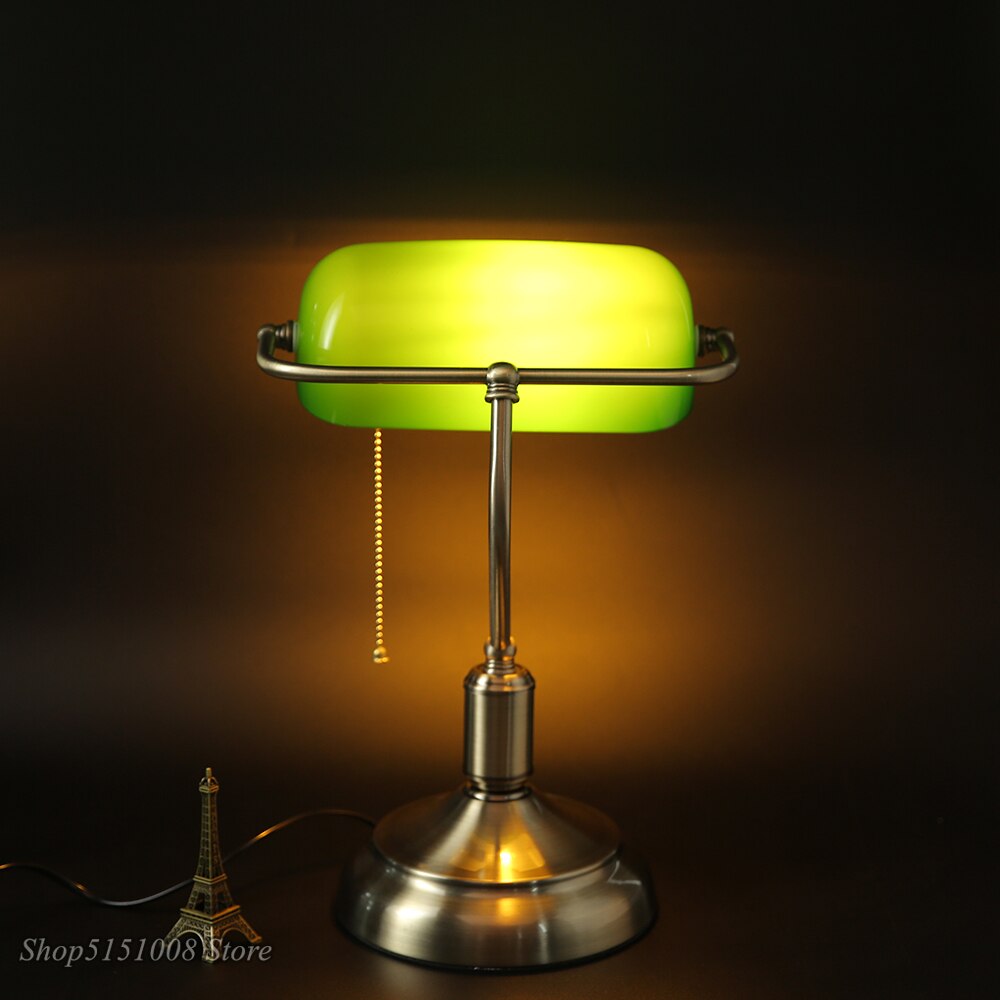 Retro Bank lamp