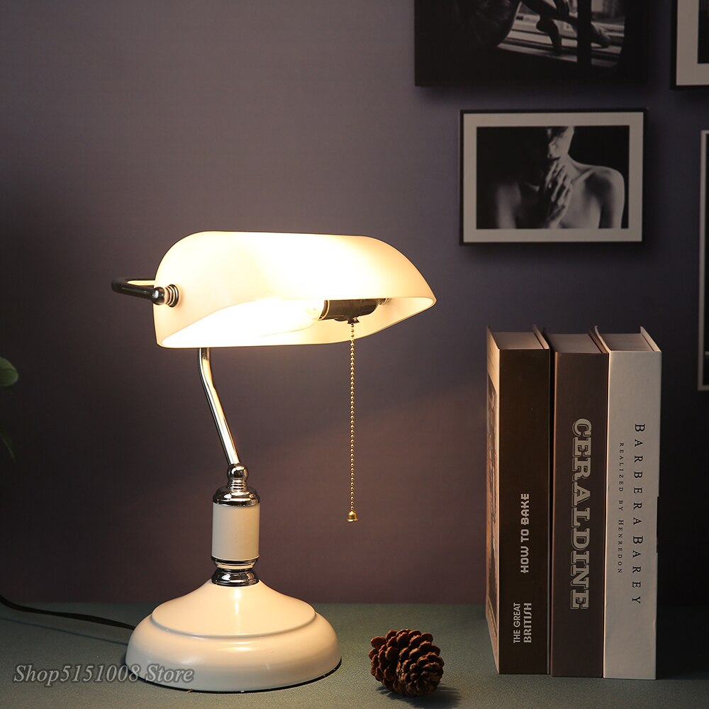 Retro Bank lamp